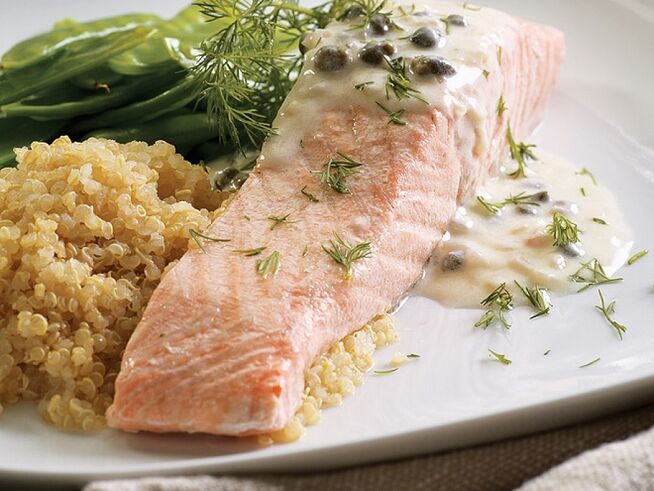 Fish dishes to increase breast size