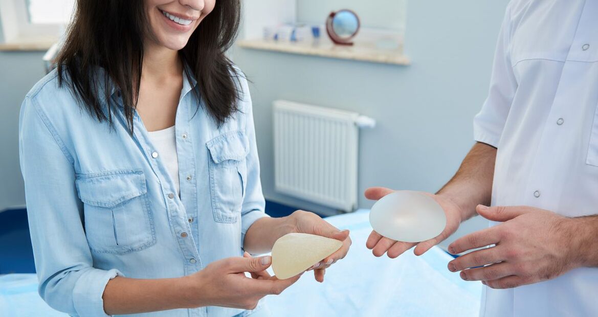 Choosing implants before breast augmentation mammoplasty