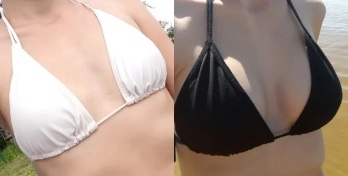 cream for breast enlargement Bust Wow - before and after use
